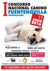 Concurso Canino Fuentenovilla - Guadalajara 2016